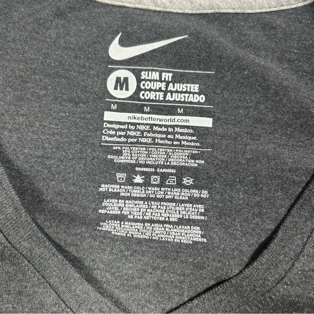 Steelers Football Nike Shirt Womens Medium Country NFL Casual Classic Vneck Tee - Picture 3 of 4